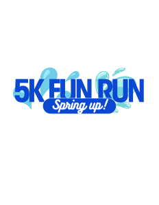 Springboard "Spring up!" 5K Fun Run logo