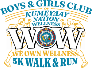 Boys & Girls Club of Kumeyaay Nation Wellness 5K Walk & Run logo