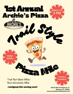 The Archie's Pizza Mile logo