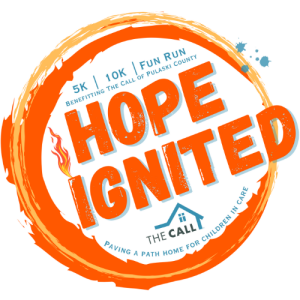 Hope Ignited 5K, 10K and Fun Run Benefitting The CALL in Pulaski County logo