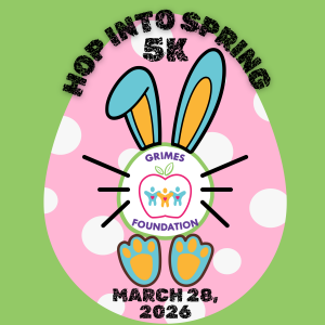 Hop Into Spring 5K Run Walk logo