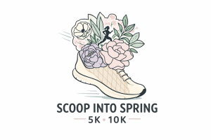 Scoop Into Spring 5k/10k logo