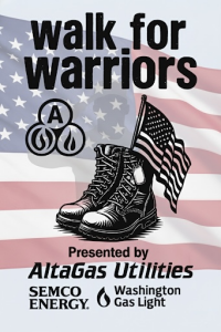 Walk For Warriors DC National Mall logo
