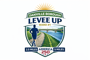 Levee Up 2.5 Mile / 5 Mile logo