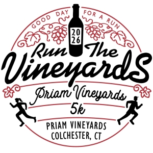 Run the Vineyards - Priam Vineyards 5K logo