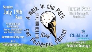 A Walk in the Park for Pediatric Cancer logo