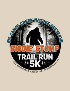 Biggie Stomp Trail Run 5K home