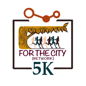 For The City Network 5K logo