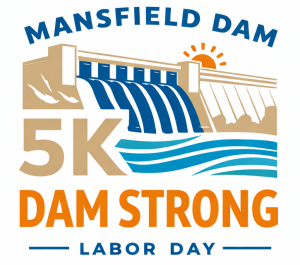 Mansfield Dam 5K: Dam Strong logo