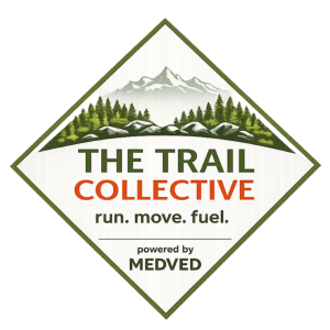 The Trail Collective: run. move. fuel. | powered by Medved logo