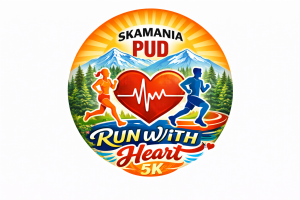 Run with Heart 5K logo