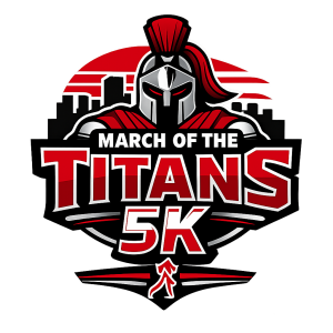 March of the Titans 5K logo