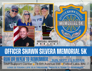 Officer Shawn Silvera Memorial 5K logo
