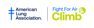 Fight for air - OKC Stair Climb logo