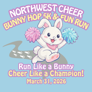 NWR Cheer Bunny Hop 5K & Fun Run logo