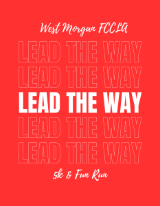 West Morgan FCCLA Lead the Way 5k logo