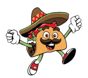 TACO FUN RUN- BAKERSFIELD logo