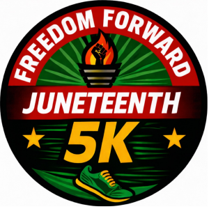 Juneteenth Freedom Forward 5K logo