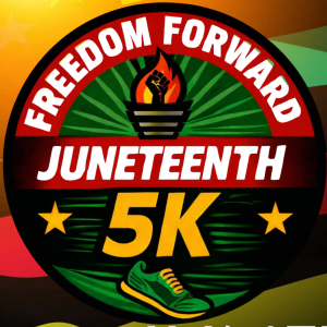 Juneteenth Freedom Forward 5K logo