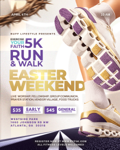 RUN FOR JESUS 5K logo