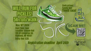 Will Run For Pickles 5K Run/Walk logo