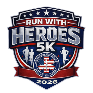 Run with Heroes 5K logo