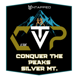Conquer The Peaks of Silver Mountain 13k Trail Run logo