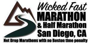 WICKED FAST MARATHON & HALF MARATHON SAN DIEGO logo