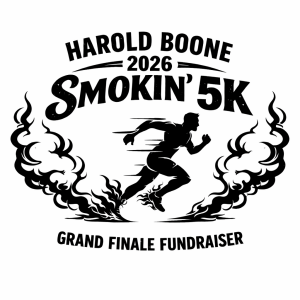 HAROLD BOONE 2026 VIRTUAL SMOKIN' 5K logo