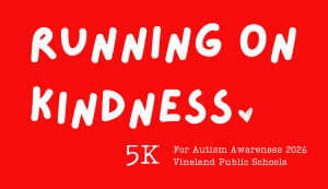 Running on Kindness 5K for Autism Awareness logo