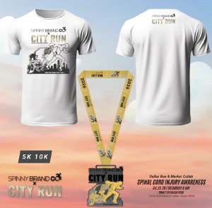 CITY RUN 5K/10K - Run for Those Who Can't logo