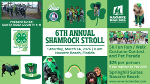 Annual Shamrock Stroll 5K Fun Run, Walk & Pet Parade logo