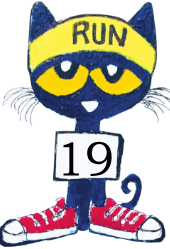 Oakhurst Cooperative Preschool's 19th Annual Beat the Street for Little Feet 5K logo