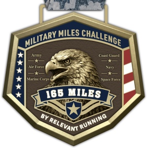 Military Miles Challenge (Jan-Feb 2027) logo
