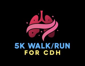 5k Walk/Run for CDH logo