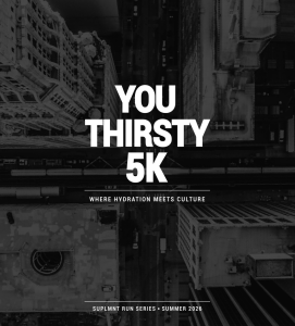 YOU THIRSTY 5K (EARLY BIRD REGISTRATION) logo