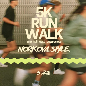 Norkova 5k Run | Walk or Mental Health Awareness logo