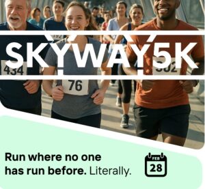 Skyway 5K logo