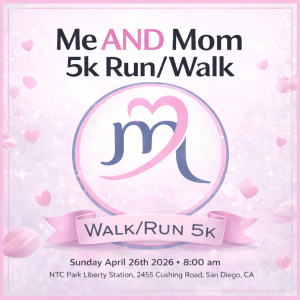 Me AND Mom 5k logo