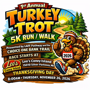 Fenton Turkey Trot Fun Run & Walk Thanksgiving Day