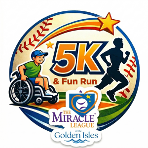 Miracle League of the Golden Isles 5k logo