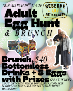The 3rd RAA Adult Egg Hunt & Brunch homepage