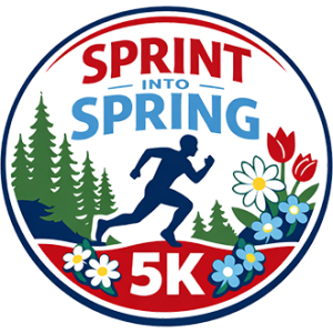 Sprint Into Spring 5K logo
