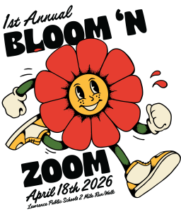 Lawrence Public Schools - Bloom 'N Zoom Fun Run logo