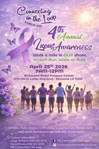 4th Annual Lupus Awareness Kickoff Walk logo