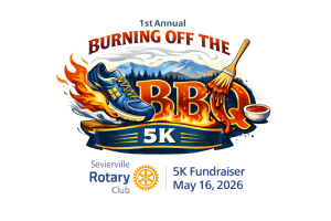 Burning Off The BBQ 5K logo