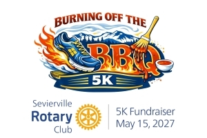 Burning Off The BBQ 5K logo