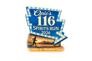 The Opie's 116 Spirits Run logo
