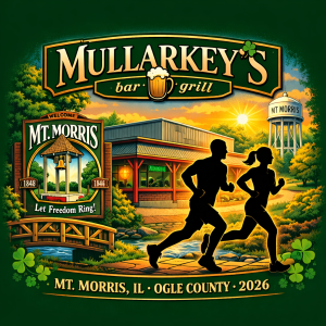 Mullarkey's Bar and Grill Spirits Run logo