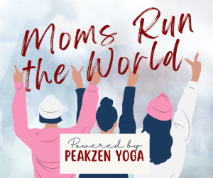 MOMS RUN THE WORLD logo